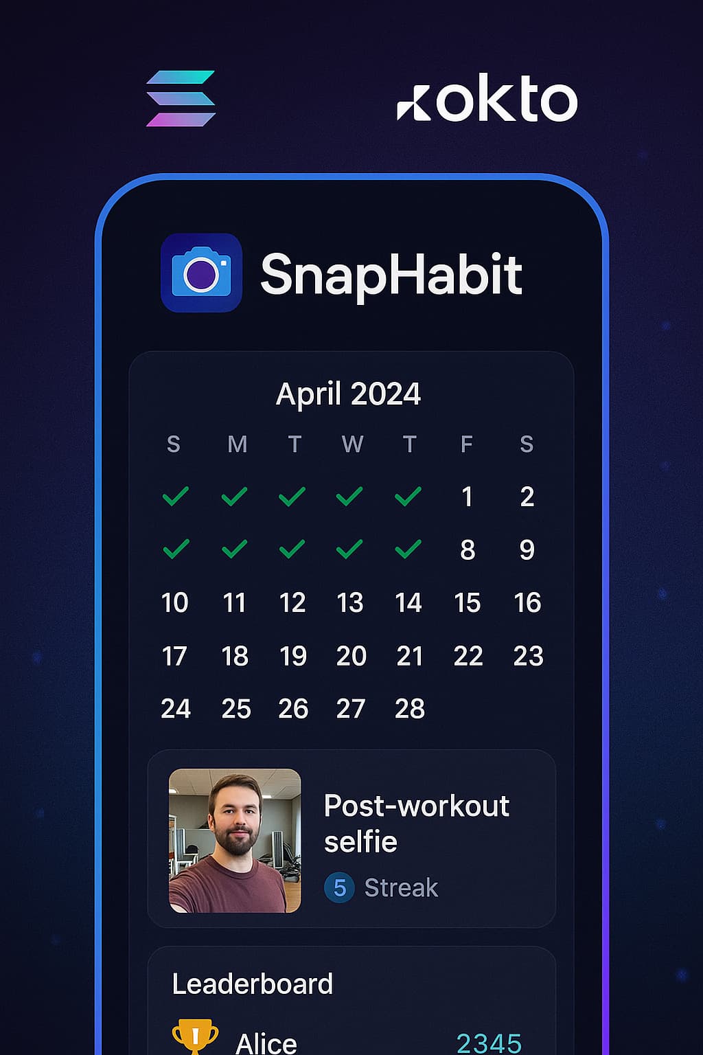 SnapHabit App